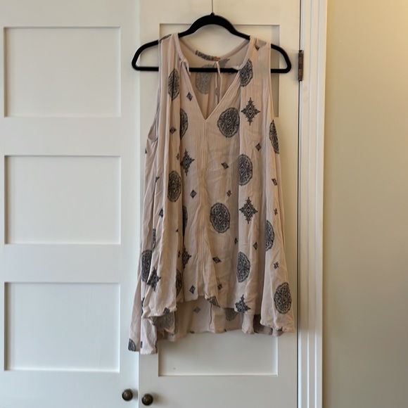 Free People Tree Swing sleeveless tunic M - Picture 3 of 4
